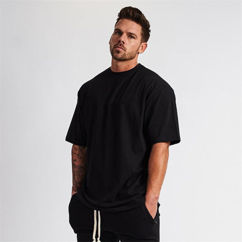 Hip hop style short sleeves in Europe and America